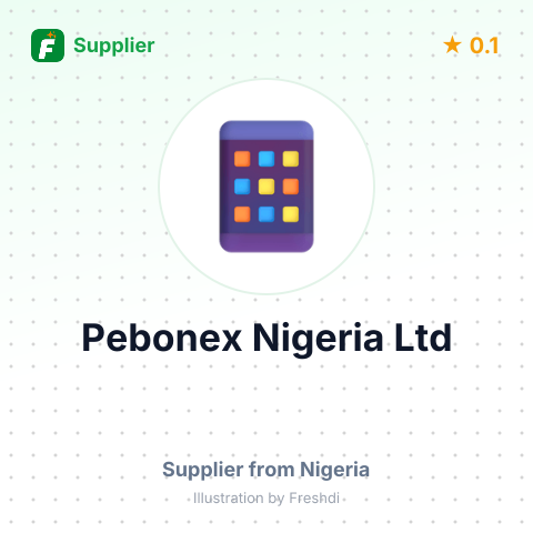 Pebonex Nigeria Ltd  – summary card, no photo uploaded yet