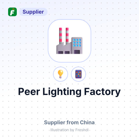 Peer Lighting Factory – summary card, no photo uploaded yet