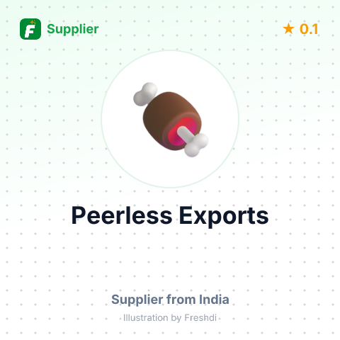 Peerless Exports  – summary card, no photo uploaded yet