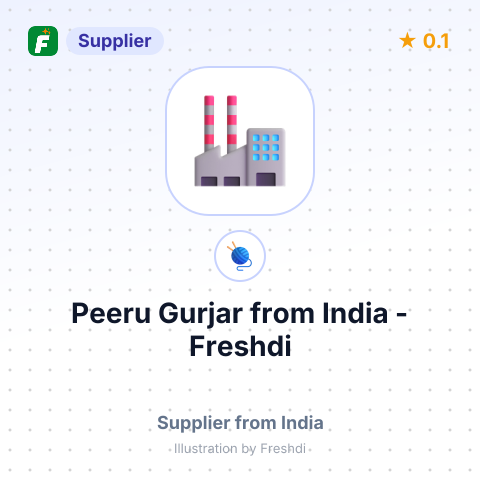 Peeru Gurjar  – summary card, no photo uploaded yet