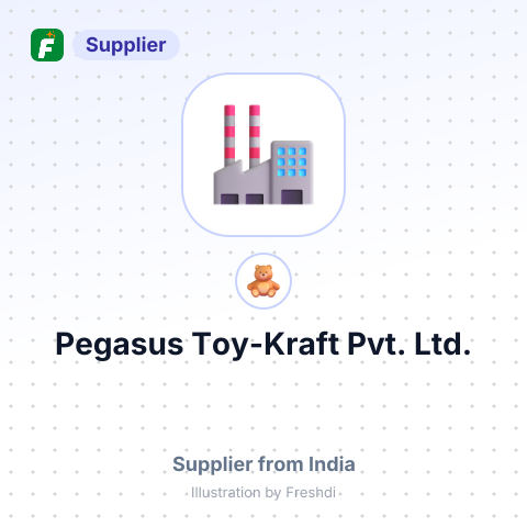 Pegasus Toy-Kraft Pvt. Ltd. – summary card, no photo uploaded yet