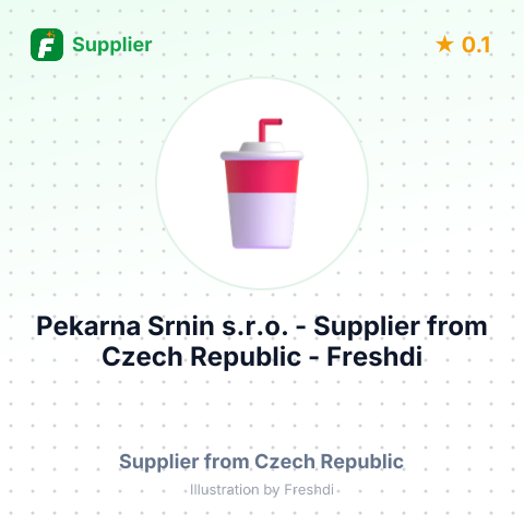 Pekarna Srnin s.r.o. – summary card, no photo uploaded yet