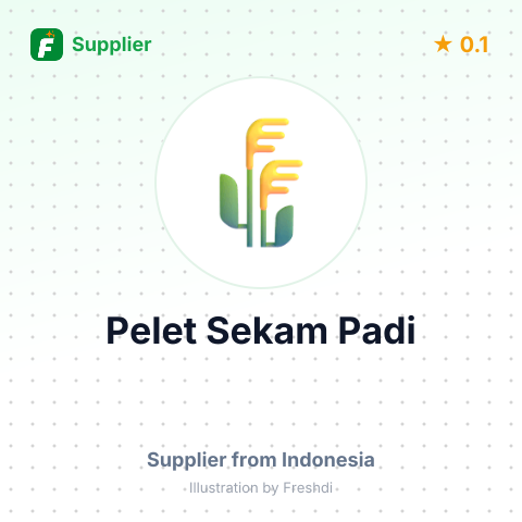 Pelet Sekam Padi  – summary card, no photo uploaded yet