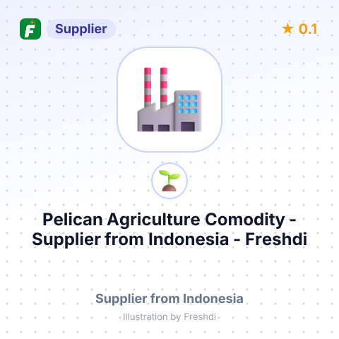 Pelican Agriculture Comodity  – summary card, no photo uploaded yet