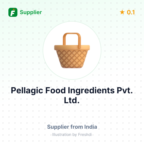 Pellagic Food Ingredients Pvt. Ltd.  – summary card, no photo uploaded yet