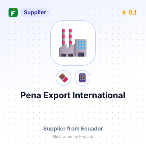 Pena Export International  – summary card, no photo uploaded yet