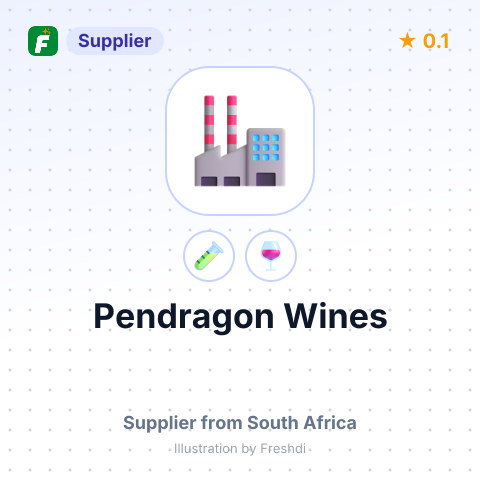 Pendragon Wines – summary card, no photo uploaded yet