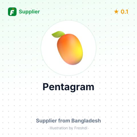 Pentagram  – summary card, no photo uploaded yet