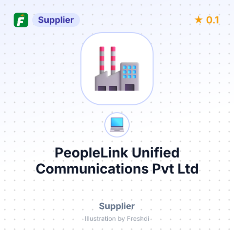 PeopleLink Unified Communications Pvt Ltd – summary card, no photo uploaded yet