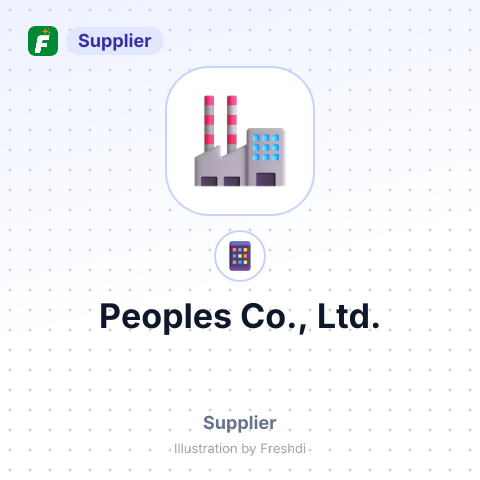 Peoples Co., Ltd. – summary card, no photo uploaded yet