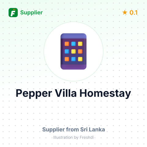 Pepper Villa Homestay  – summary card, no photo uploaded yet