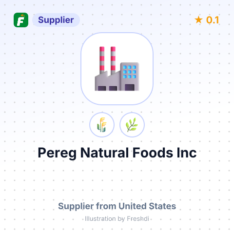 Pereg Natural Foods Inc – summary card, no photo uploaded yet