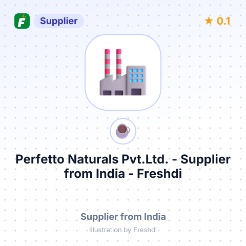 Perfetto Naturals Pvt.Ltd.  – summary card, no photo uploaded yet