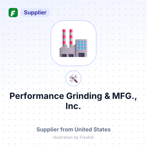 Performance Grinding & MFG., Inc. – summary card, no photo uploaded yet