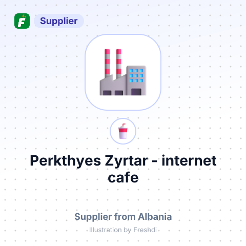 Perkthyes Zyrtar - internet cafe – summary card, no photo uploaded yet