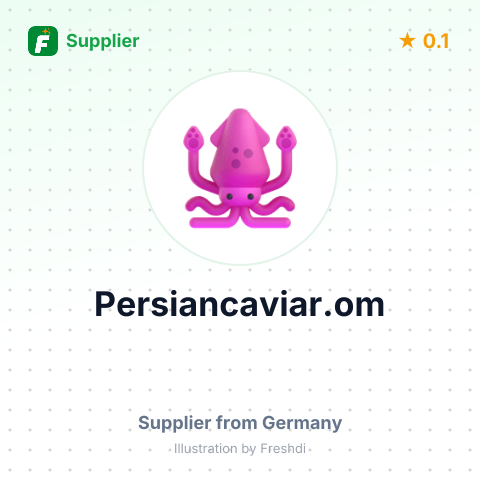 Persiancaviar.om  – summary card, no photo uploaded yet