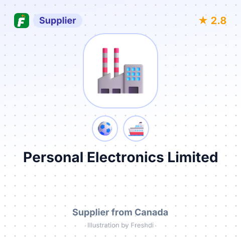 Personal Electronics Limited – summary card, no photo uploaded yet