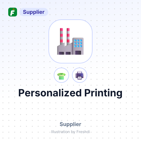 Personalized Printing – summary card, no photo uploaded yet