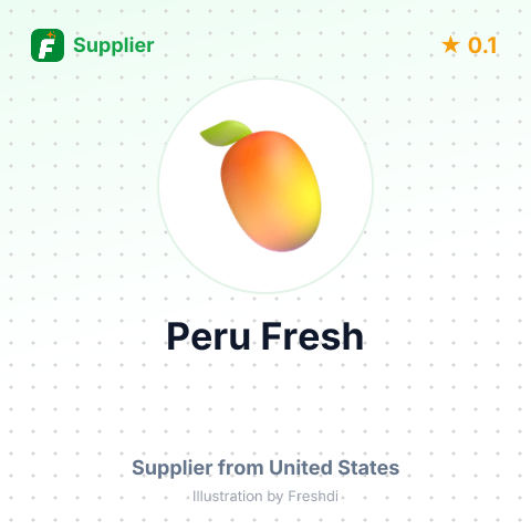 Peru Fresh  – summary card, no photo uploaded yet