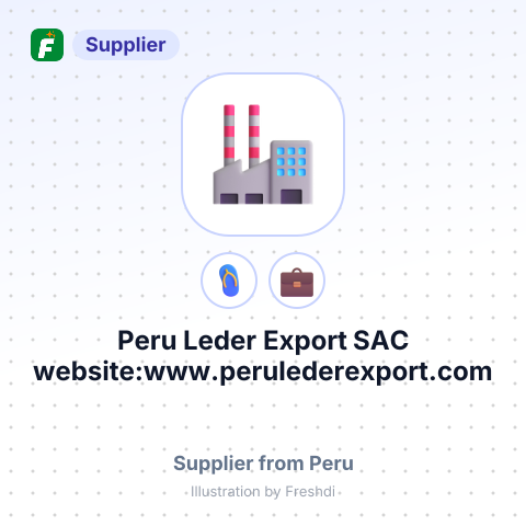 Peru Leder Export SAC website:www.perulederexport.com – summary card, no photo uploaded yet