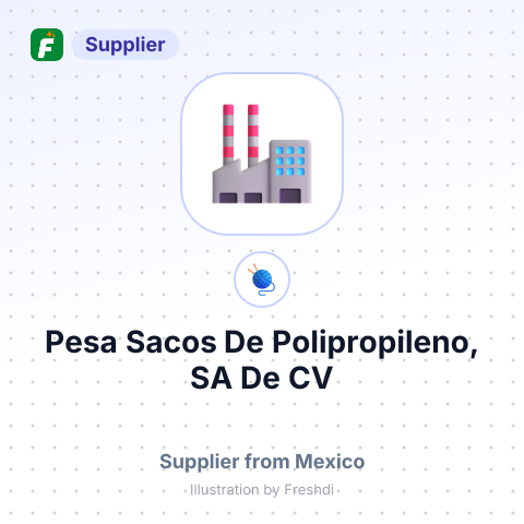 Pesa Sacos De Polipropileno, SA De CV – summary card, no photo uploaded yet