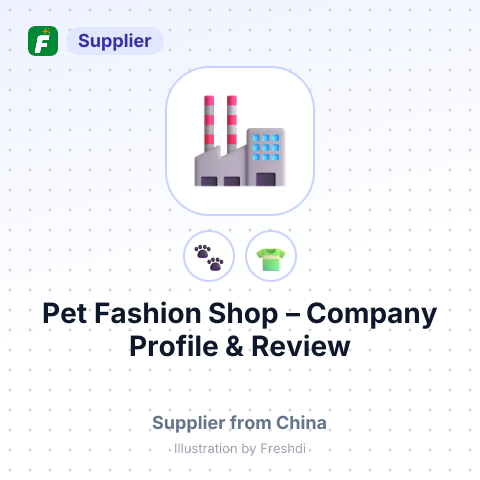 Pet Fashion Shop – summary card, no photo uploaded yet