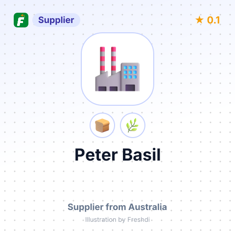 Peter Basil  – summary card, no photo uploaded yet