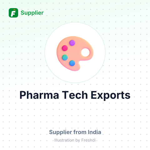 Pharma Tech Exports – summary card, no photo uploaded yet