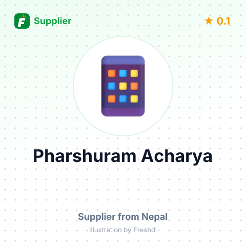 Pharshuram Acharya  – summary card, no photo uploaded yet