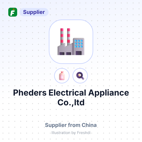 Pheders Electrical Appliance Co.,ltd – summary card, no photo uploaded yet