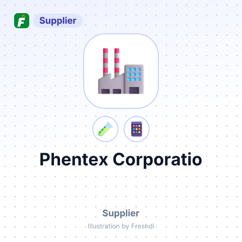 Phentex Corporatio – summary card, no photo uploaded yet