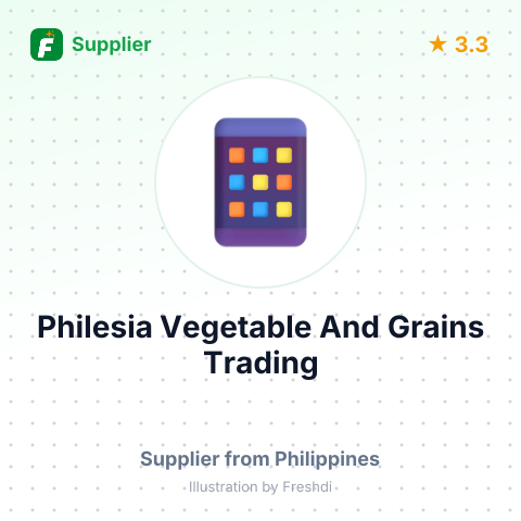 Philesia Vegetable And Grains Trading  – summary card, no photo uploaded yet