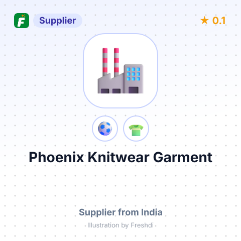 Phoenix Knitwear Garment – summary card, no photo uploaded yet