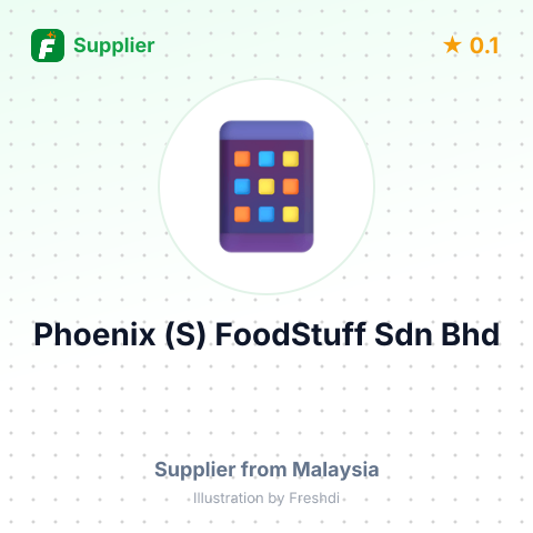 Phoenix (S) FoodStuff Sdn Bhd – summary card, no photo uploaded yet
