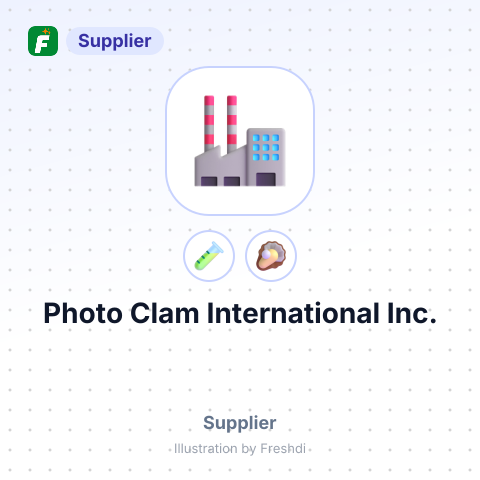 Photo Clam International Inc. – summary card, no photo uploaded yet