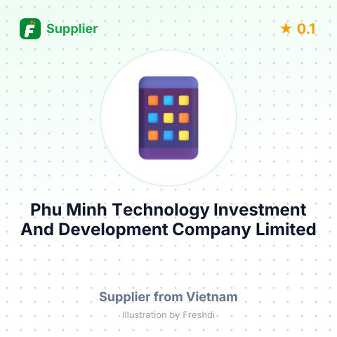 Phu Minh Technology Investment And Development Company Limited  – summary card, no photo uploaded yet