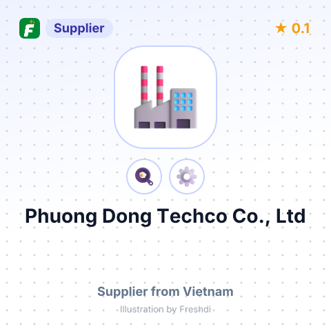 Phuong Dong Techco Co., Ltd – summary card, no photo uploaded yet