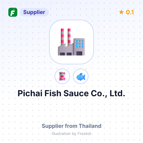 Pichai Fish Sauce Co., Ltd. – summary card, no photo uploaded yet