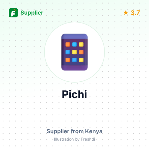 Pichi – summary card, no photo uploaded yet
