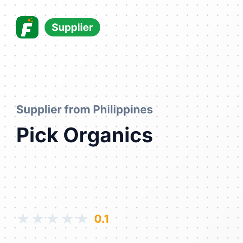 Pick Organics  – summary card, no photo uploaded yet