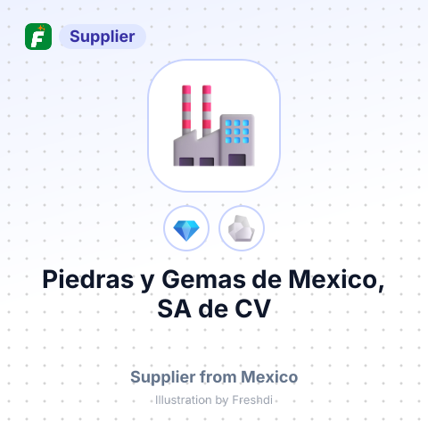 Piedras y Gemas de Mexico, SA de CV – summary card, no photo uploaded yet