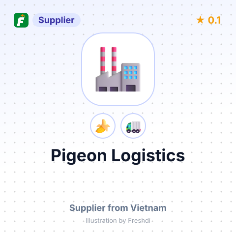 Pigeon Logistics  – summary card, no photo uploaded yet