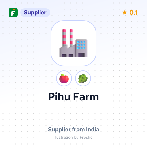 Pihu Farm  – summary card, no photo uploaded yet
