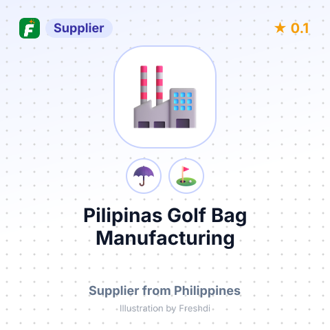 Pilipinas Golf Bag Manufacturing – summary card, no photo uploaded yet