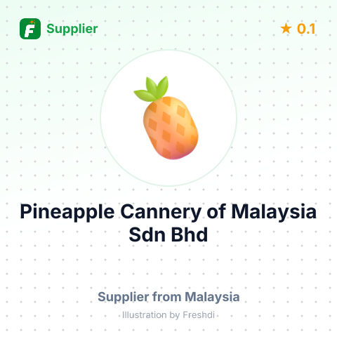 Pineapple Cannery of Malaysia Sdn Bhd – summary card, no photo uploaded yet