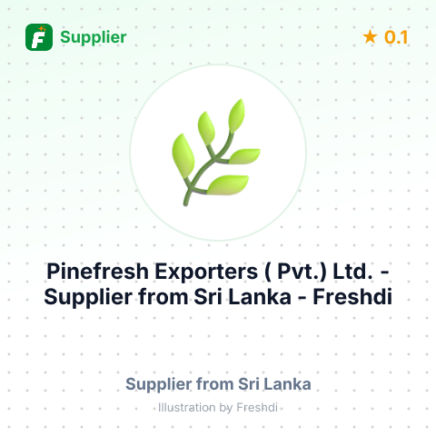Pinefresh Exporters ( Pvt.) Ltd.  – summary card, no photo uploaded yet