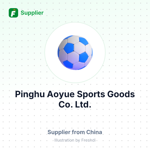 Pinghu Aoyue Sports Goods Co., Ltd. – summary card, no photo uploaded yet