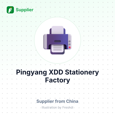 Pingyang XDD Stationery Factory – summary card, no photo uploaded yet