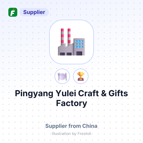 Pingyang Yulei Craft & Gifts Factory – summary card, no photo uploaded yet
