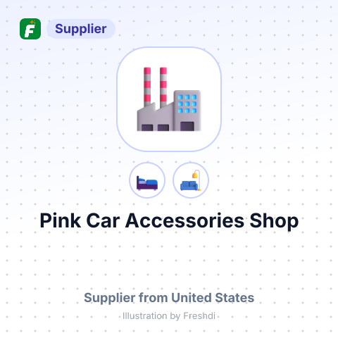 Pink Car Accessories Shop – summary card, no photo uploaded yet